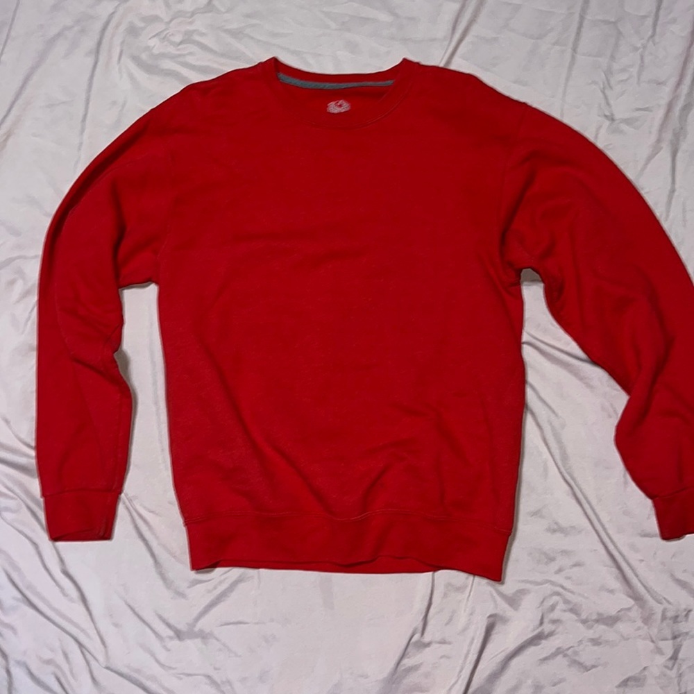 Fruit of the Loom red crewneck